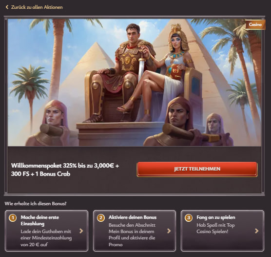 VitiBet Willkommensbonus